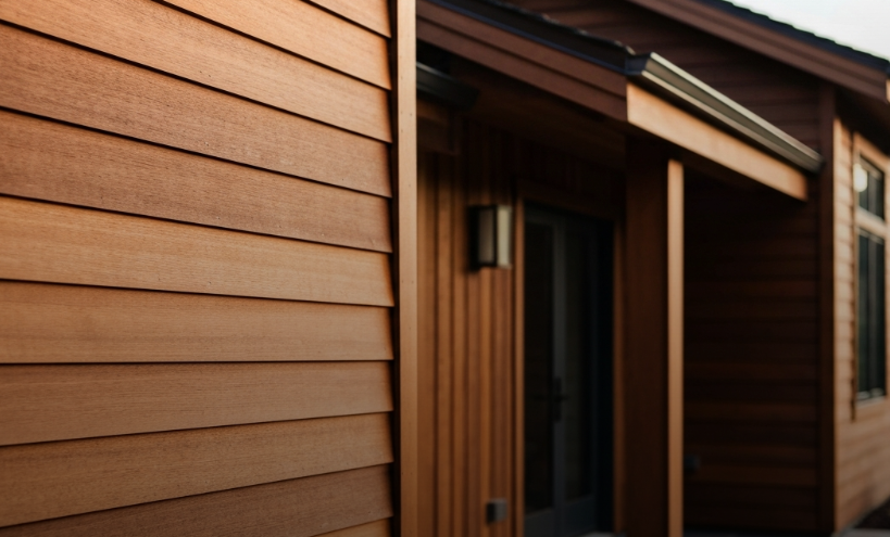 Engineered Wood Siding on a Windsor home